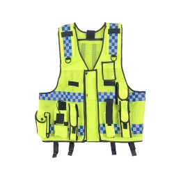 設計多工具袋反光    訂製騎行高亮反光條馬甲服    路政交通救援    反光馬甲    摩托車騎行背心  藍白反光晶格設計  施工安全服 SKVT035 設計多工具袋反光    訂製騎行高亮反光條馬甲服    路政交通救援    反光馬甲    摩托車騎行背心  藍白反光晶格設計  施工安全服 SKVT035